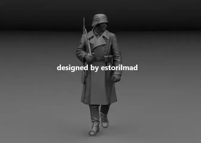 WW2 GERMAN SOLDIER RUSSIAN WINTER LENINGRAD v2