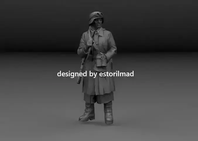 WW2 GERMAN SOLDIER RUSSIAN WINTER LENINGRAD v4