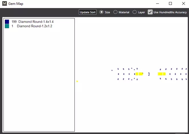 Bracelet Love Paved 160mm 3D print model_4