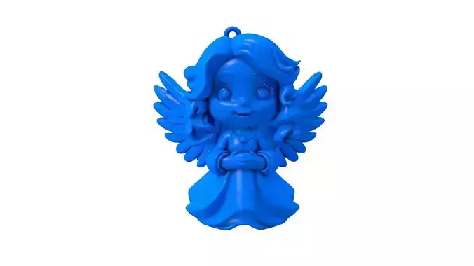 Baby Angel - Christmas Angel - Christmas Ornament 