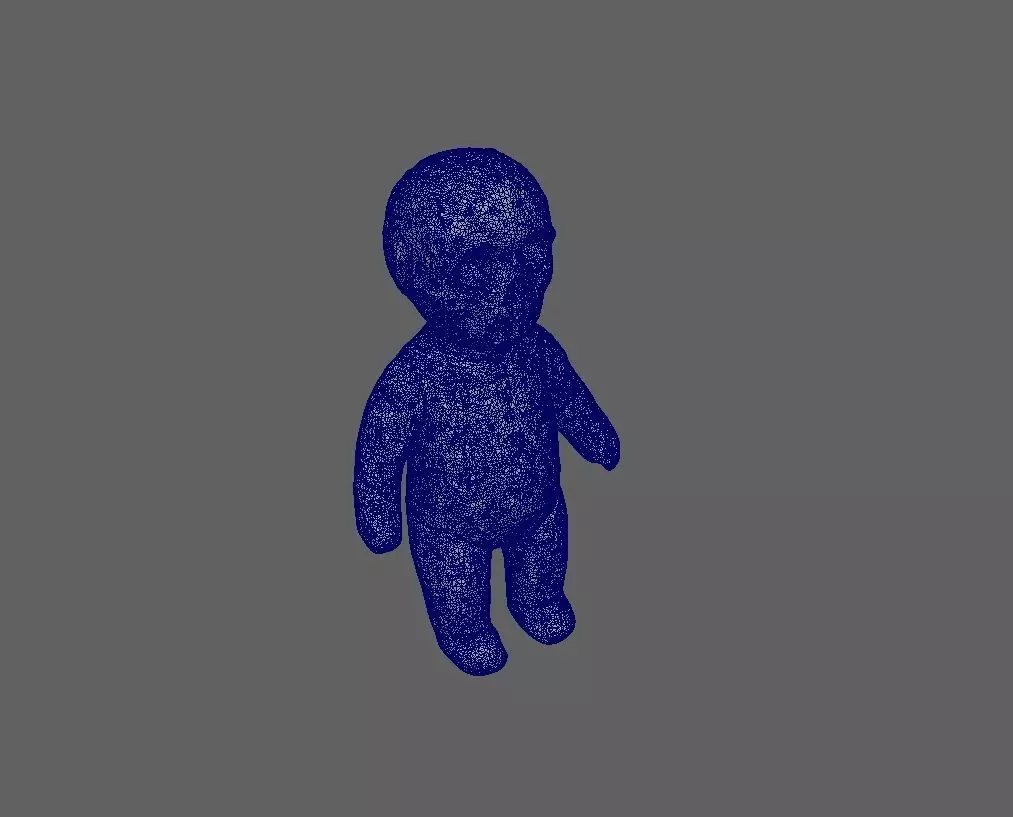 Scary Doll 3D model_4