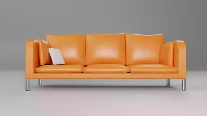 Modern Couch - PBR Textured Asset