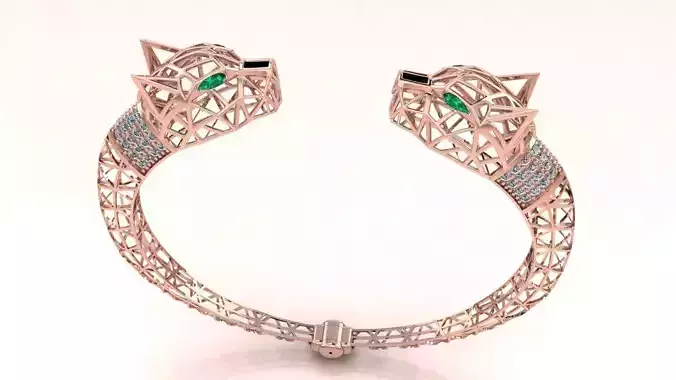 Panthere Venus Jewelry model - for Her 3D print model