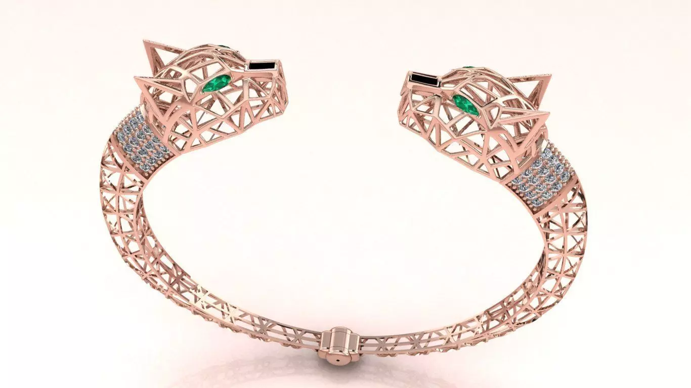 Panthere Venus Jewelry model - for Her 3D print model