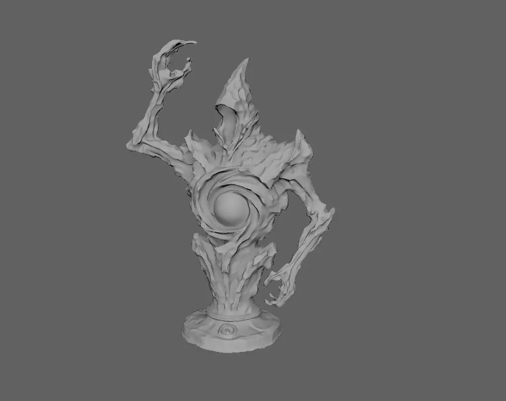 Statue 3D model_3