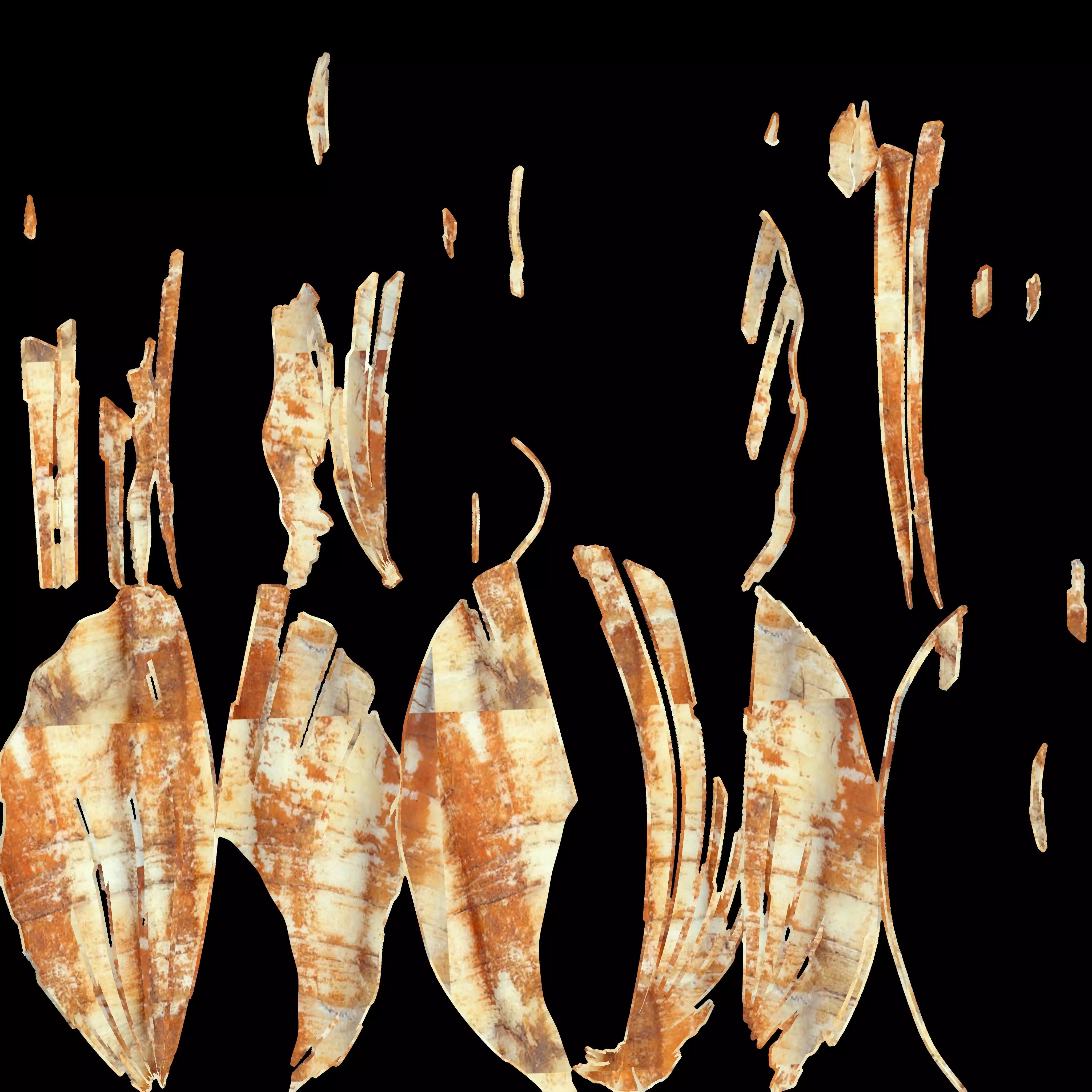 MERMAID WATER WORLD OCEAN CREATURE GINIKA AS ADAPTED Low-poly 3D model_11