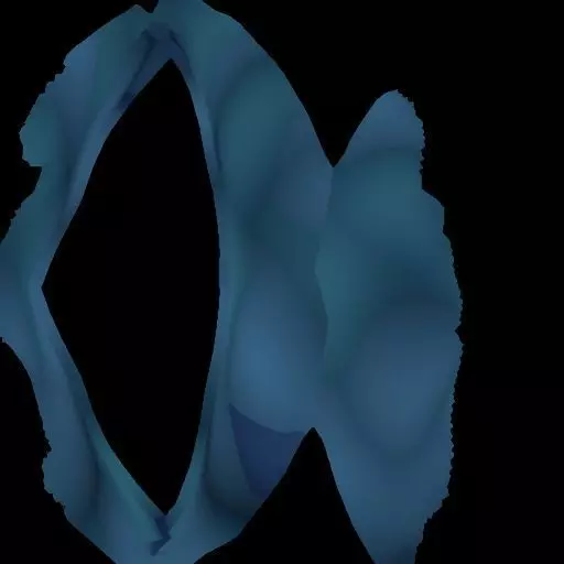 MERMAID WATER WORLD OCEAN CREATURE GINIKA AS ADAPTED Low-poly 3D model_24