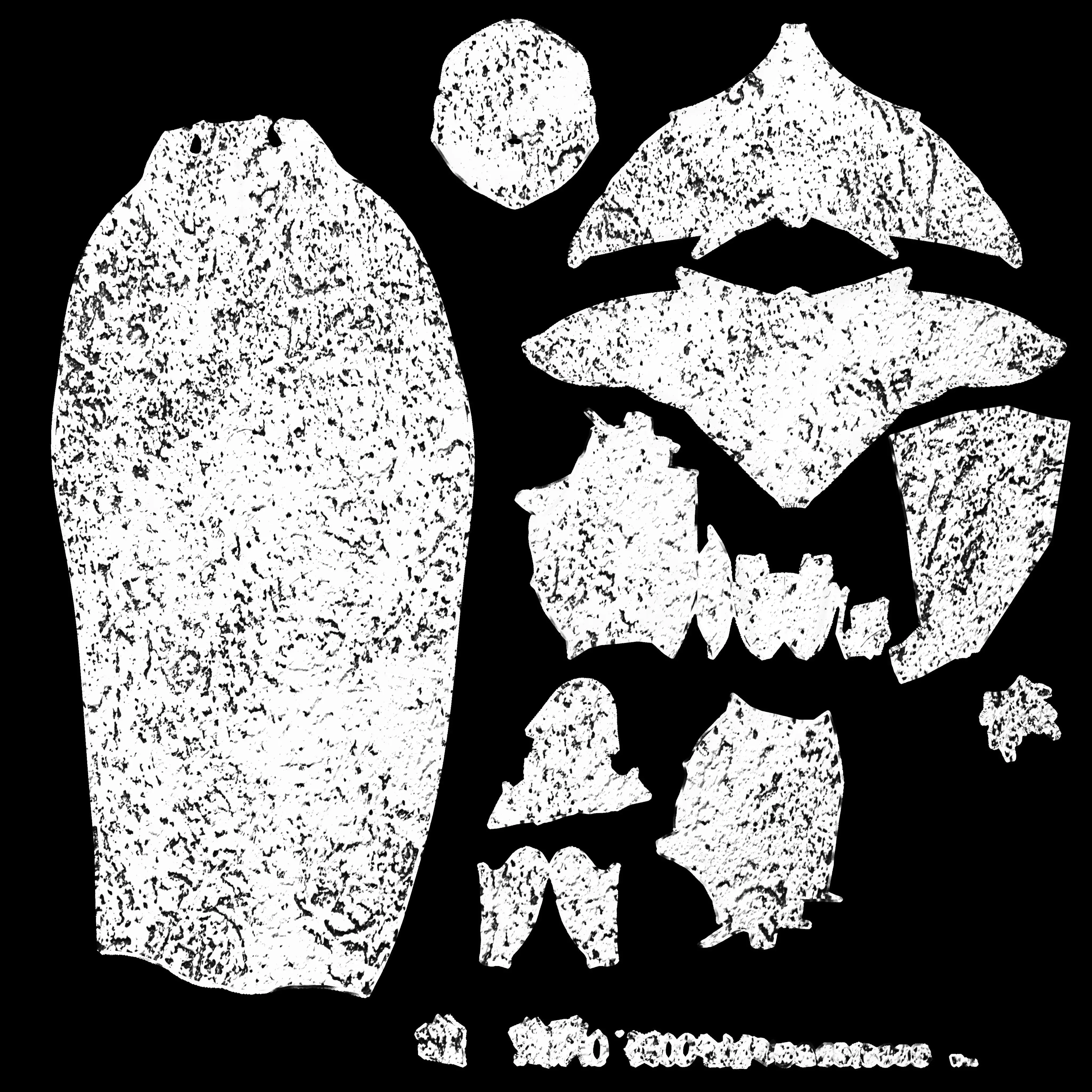 MERMAID WATER WORLD OCEAN CREATURE GINIKA AS ADAPTED Low-poly 3D model_22