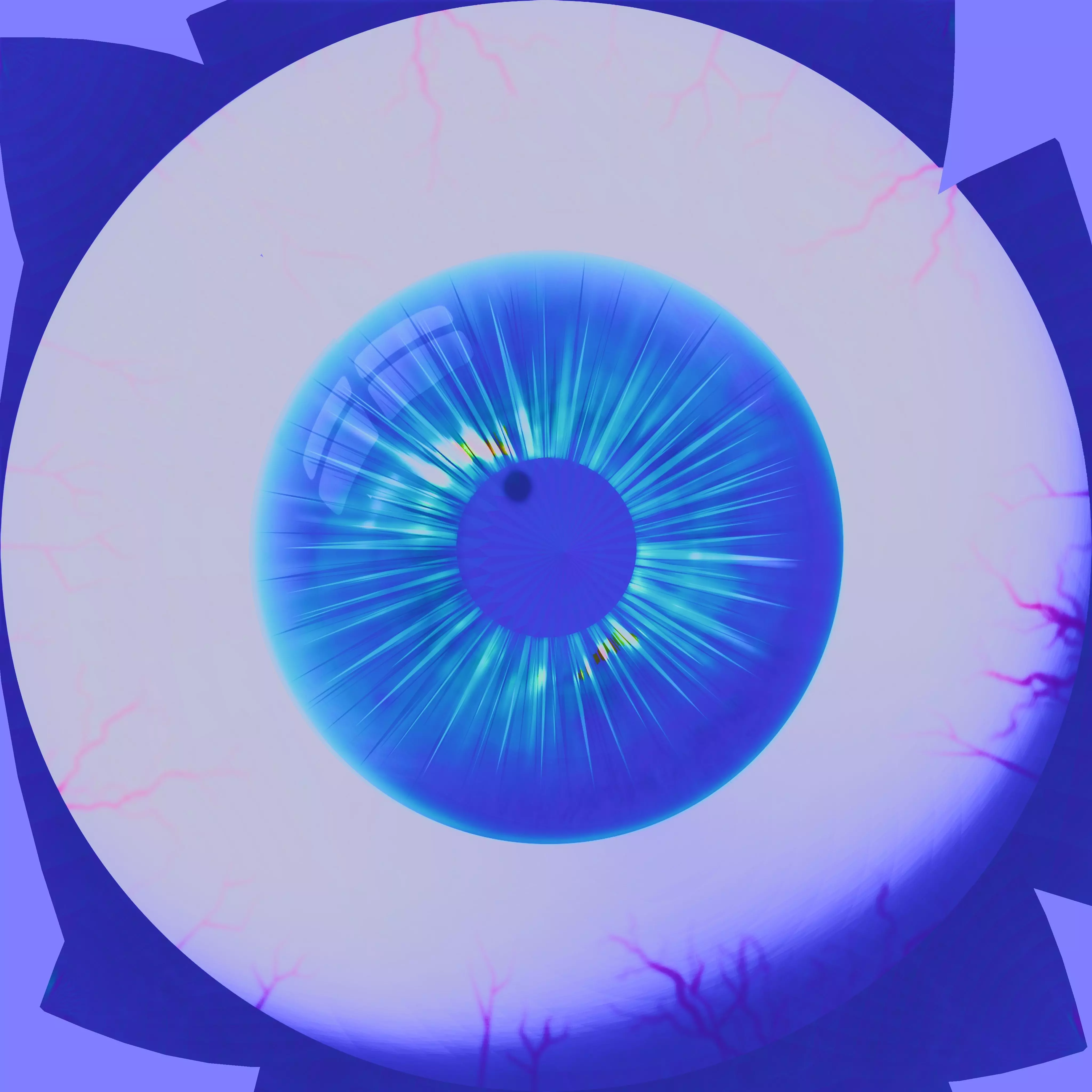 MERMAID WATER WORLD OCEAN CREATURE GINIKA AS ADAPTED Low-poly 3D model_17