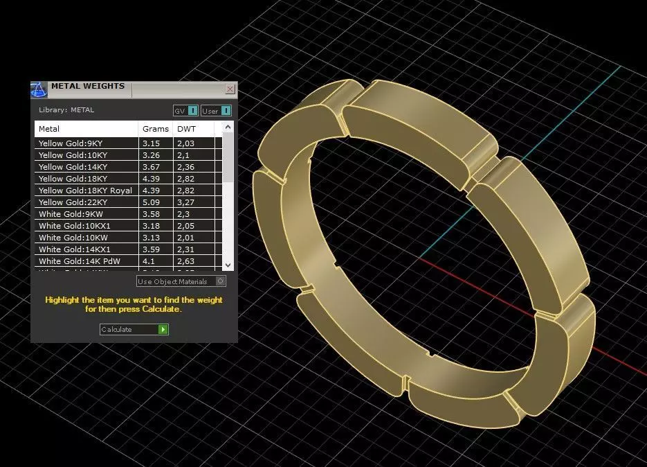 Wedding Band 3D print model_13