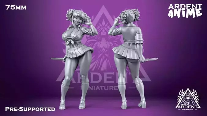 Himiko Toga Ardent Anime 014 75mm