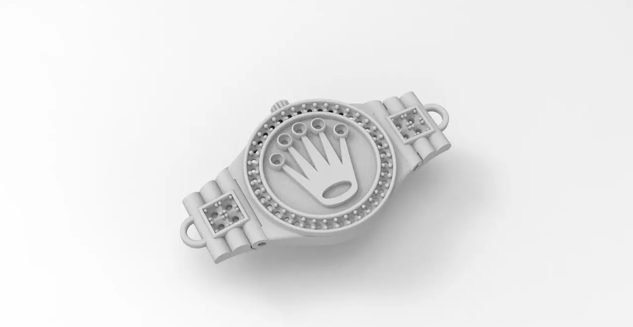 centro pulsera  3D print model_0