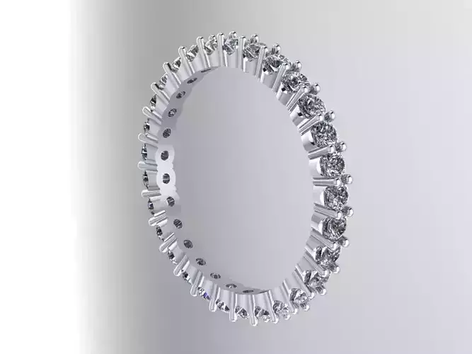 BAND FOR 2MM ROUND DIAMONDS