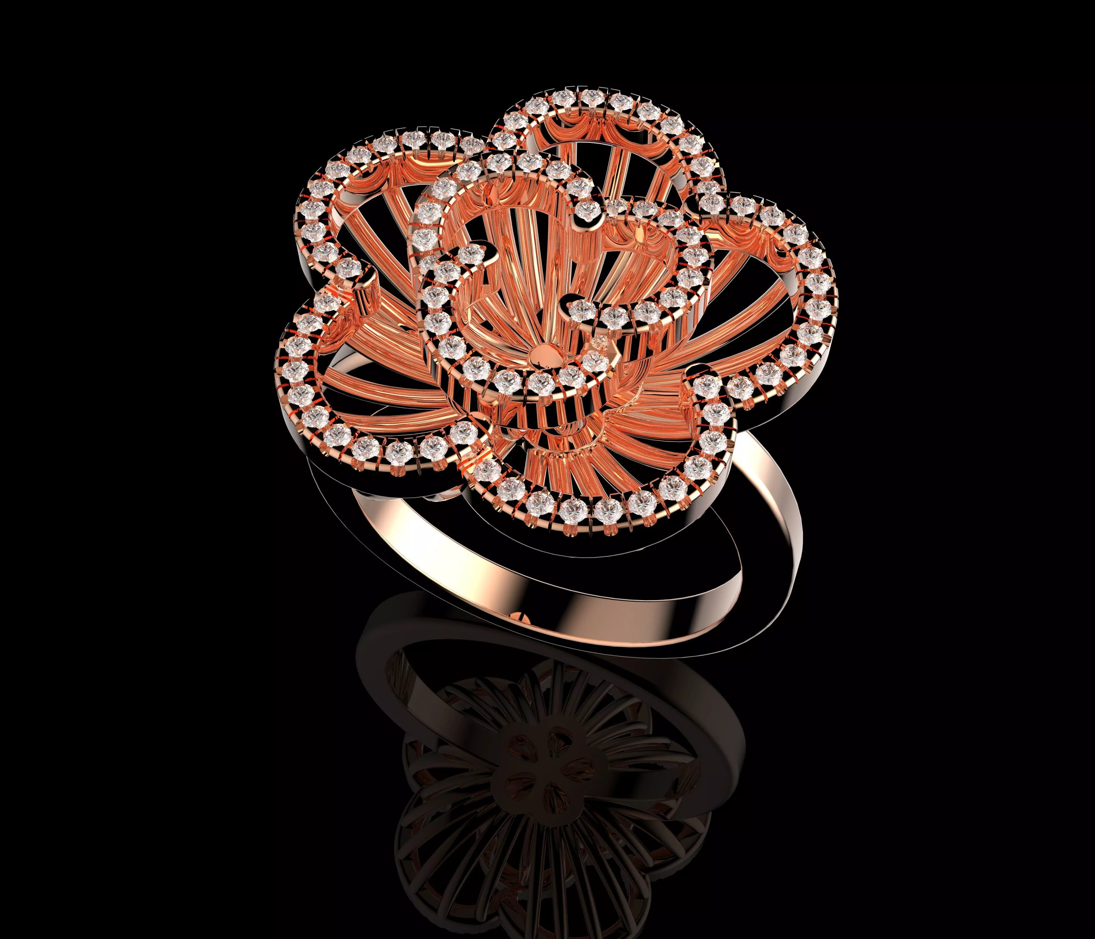 Gold N1584 3D print model_5