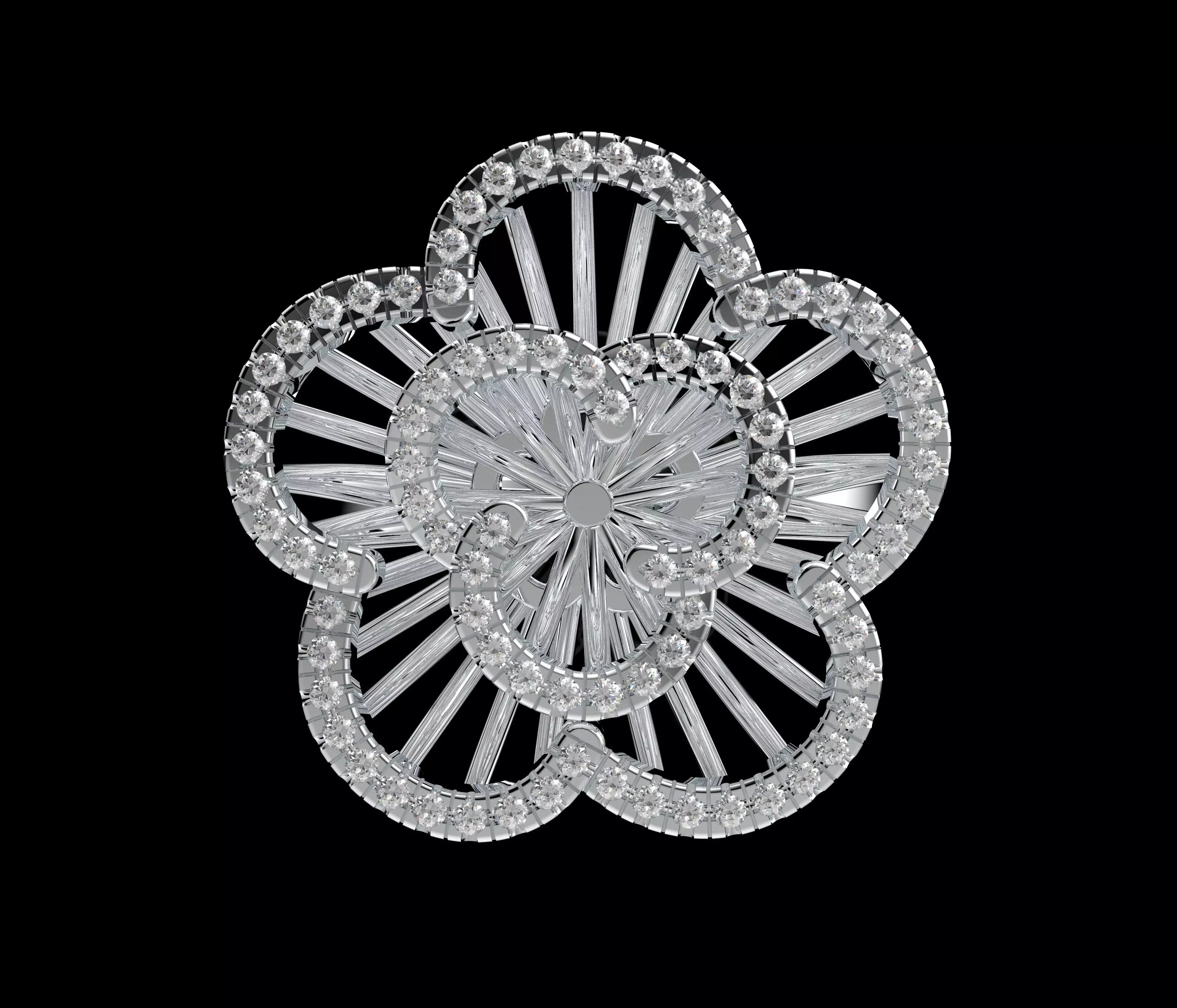 Gold N1584 3D print model_1