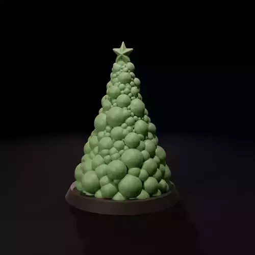 Christmas tree candle - Vela de Arbol de Navidad