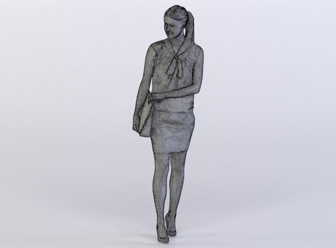 Kati 0202 Woman carrying a folder