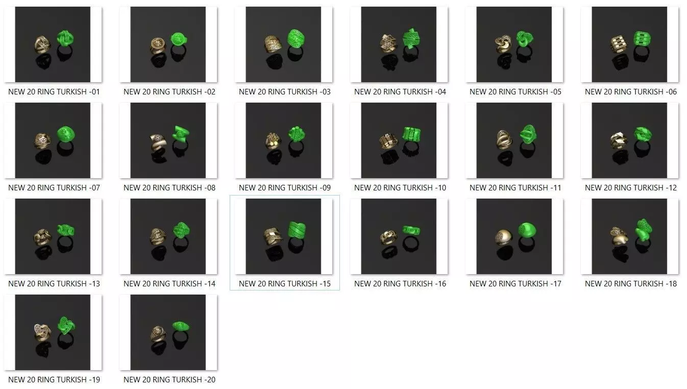 Turkish NEW 20 stl  collection 3D print model_20