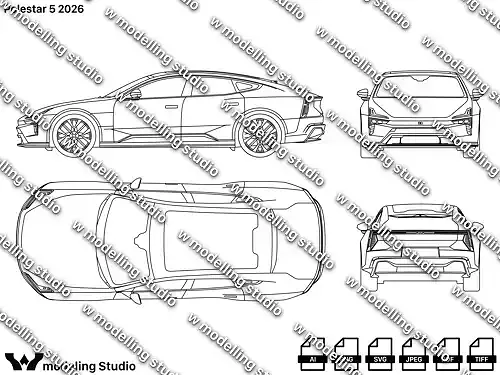Polestar 5 2026 blueprint