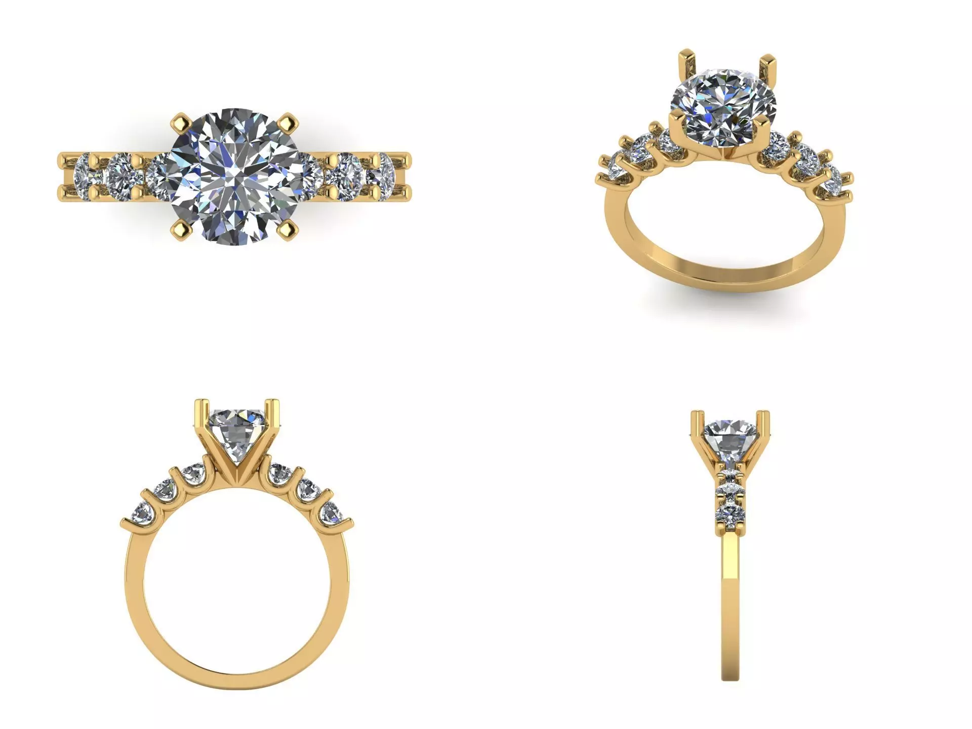 Ring ri604 3D print model_5