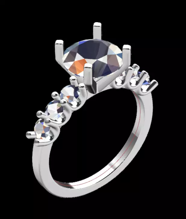 Ring ri604 3D print model_14