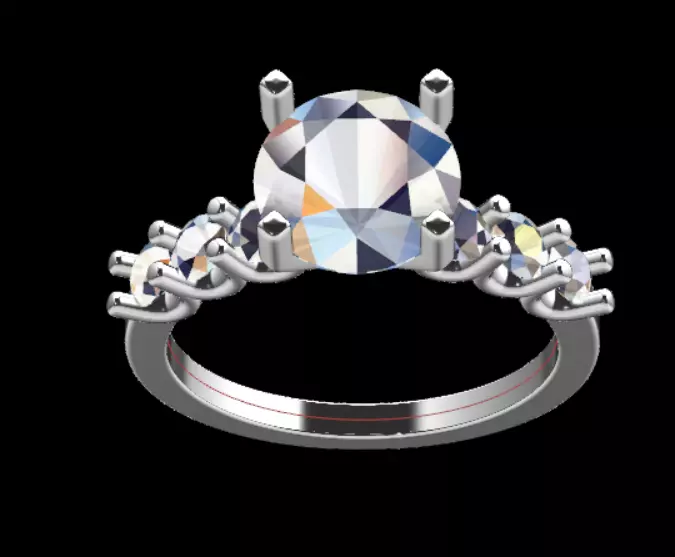 Ring ri604 3D print model_16