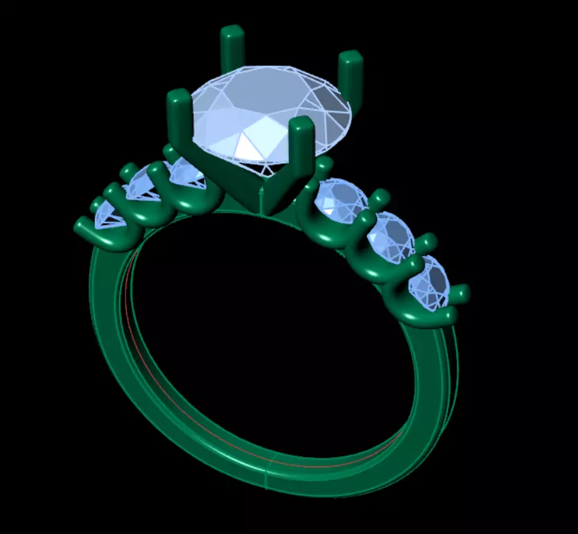Ring ri604 3D print model_9
