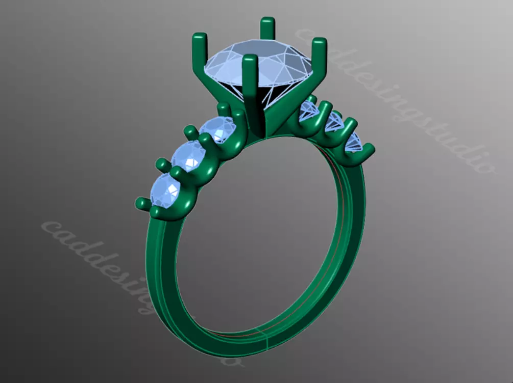 Ring ri604 3D print model_2