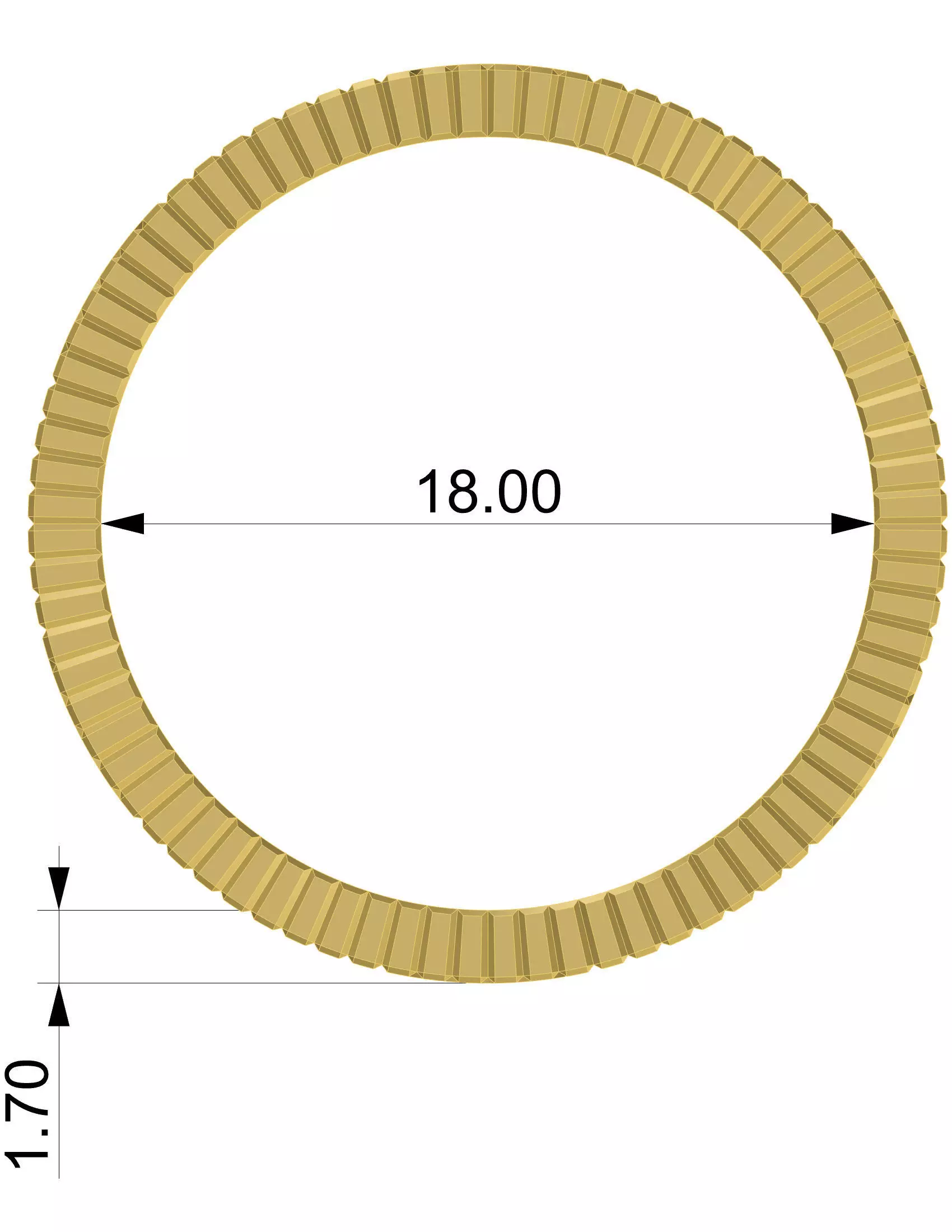 LOVE Unlimited Ring 3D print model_12