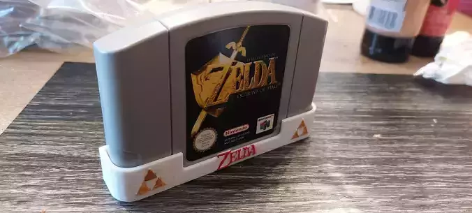 Zelda N64 Stand cartouches Lot 2 modeles