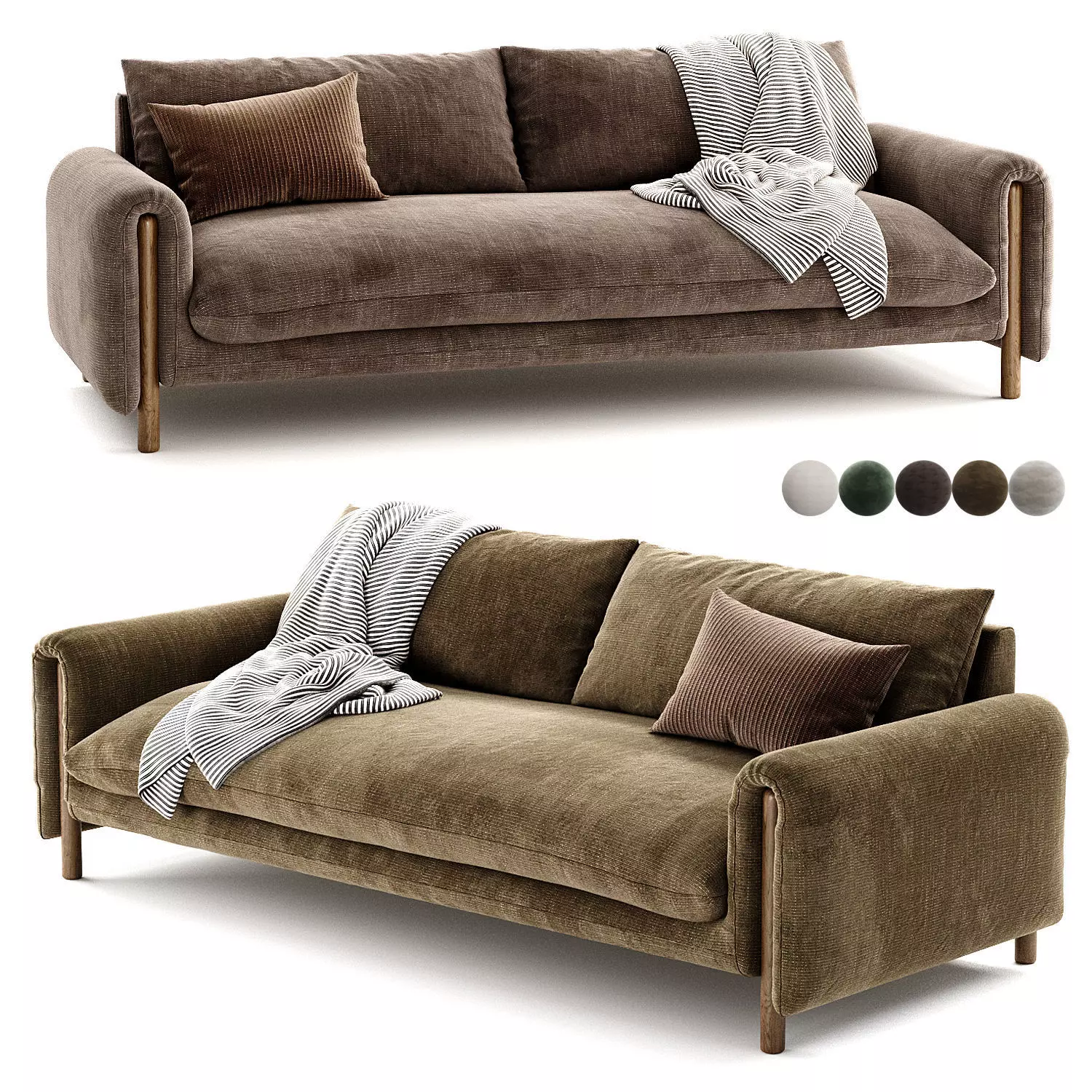 Fleming Sofa Alcala Wheat 3D model_3