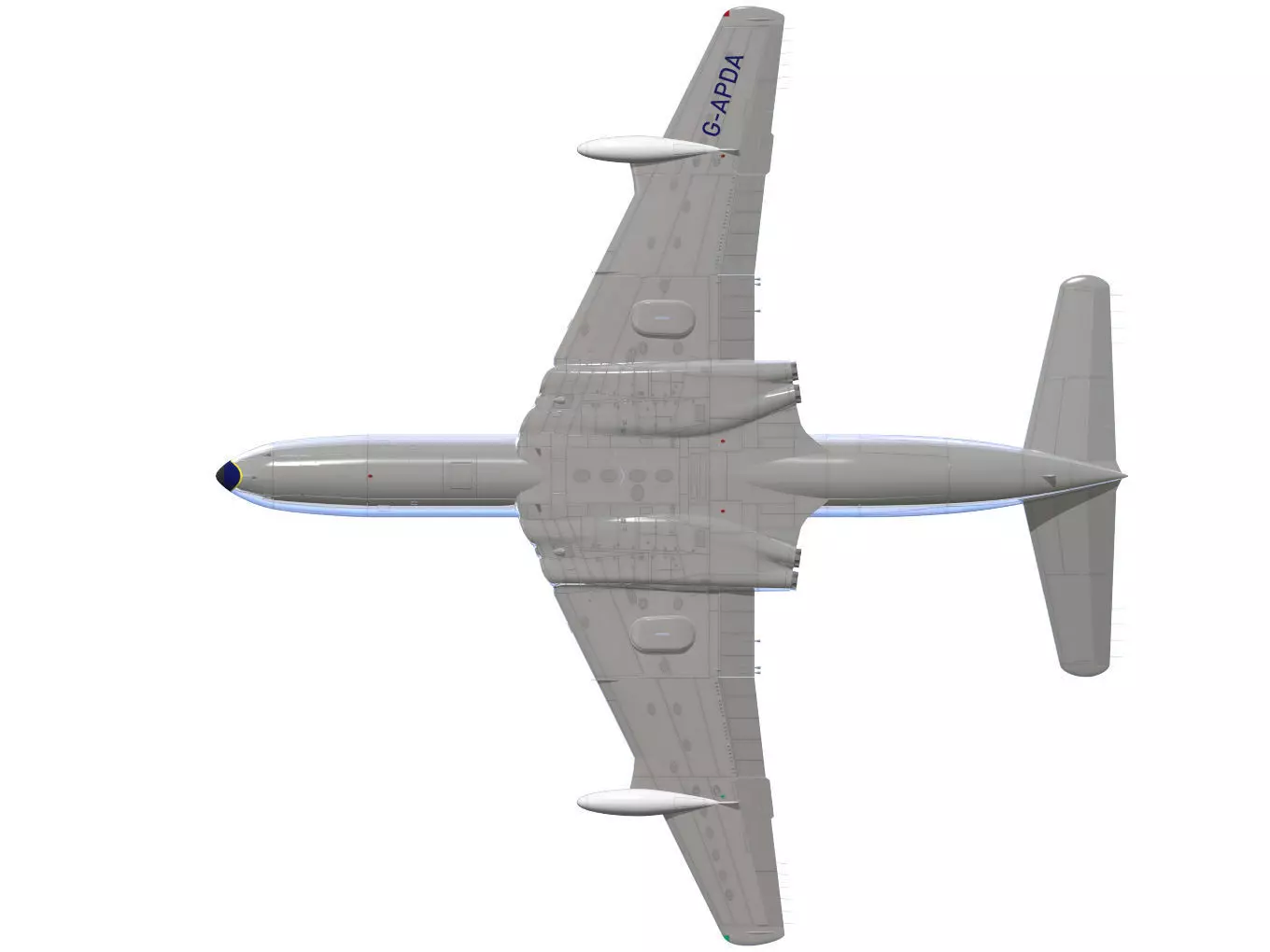 de Havilland DH106 Comet MkIV 3D model_15