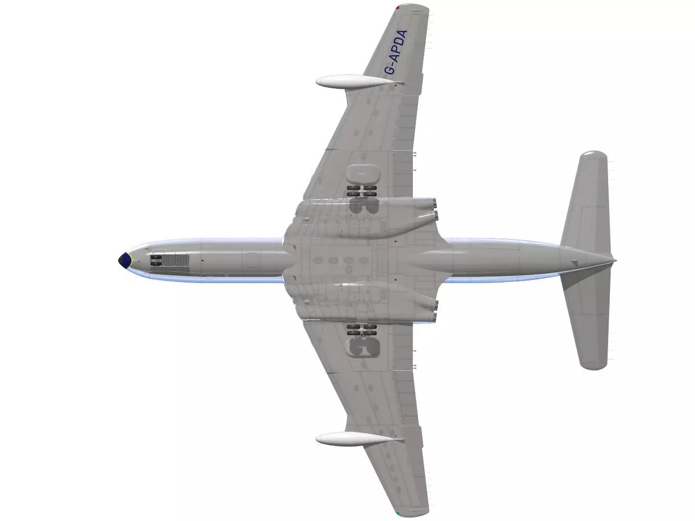 de Havilland DH106 Comet MkIV 3D model_16