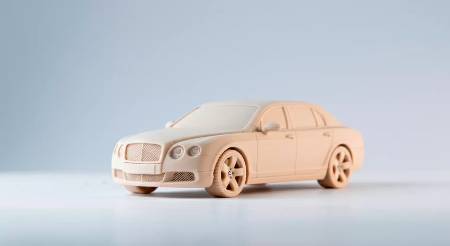 Bentley Continental Flying Spur 3D Car Model 3D print model