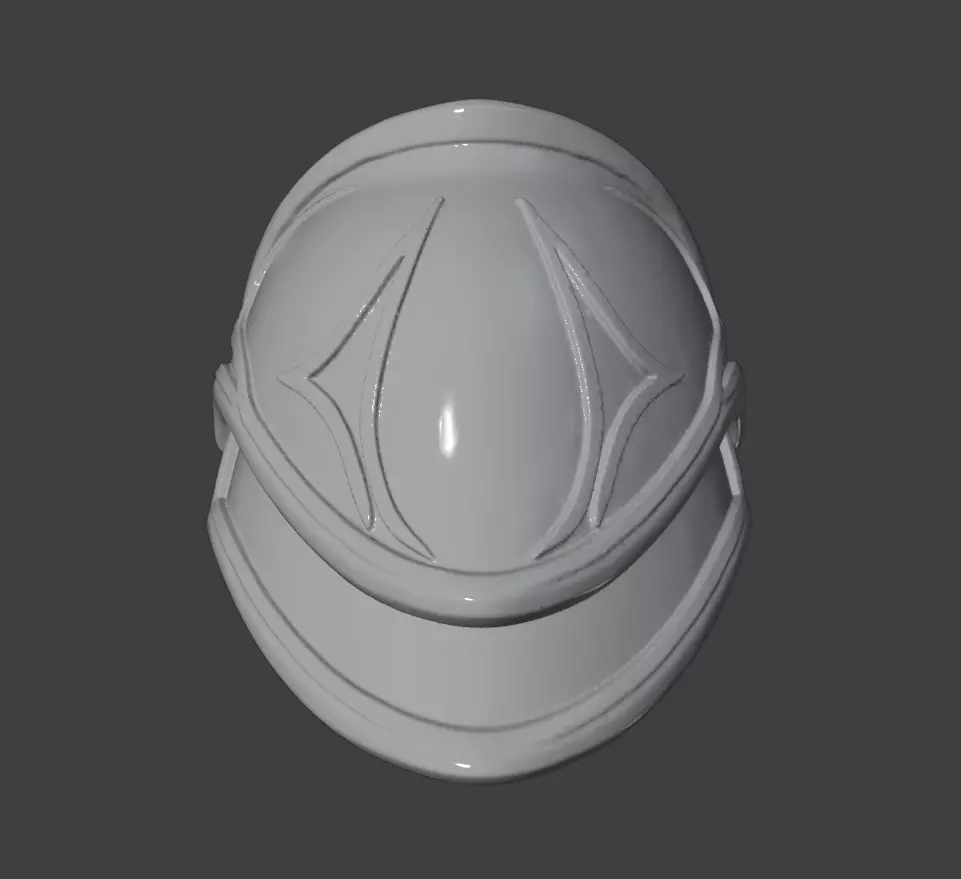 BALDURS GATE HEADGEAR AND PAULDRONS 3D print model_10