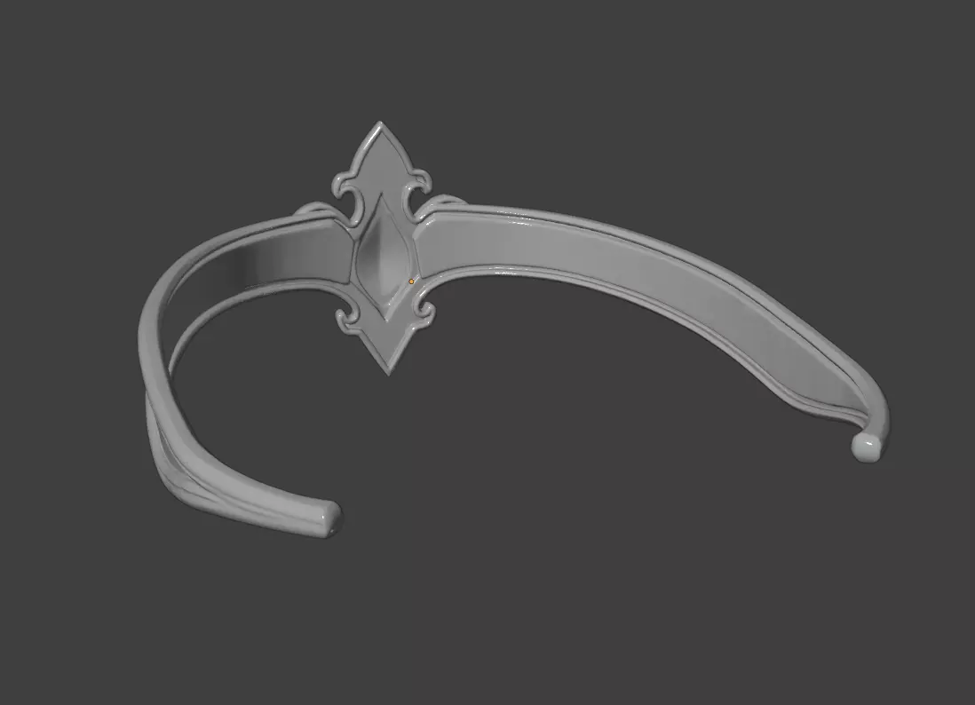 BALDURS GATE HEADGEAR AND PAULDRONS 3D print model_7