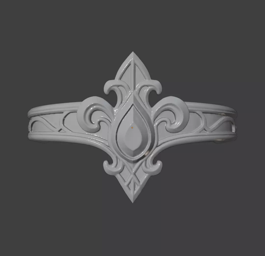 BALDURS GATE HEADGEAR AND PAULDRONS 3D print model_4