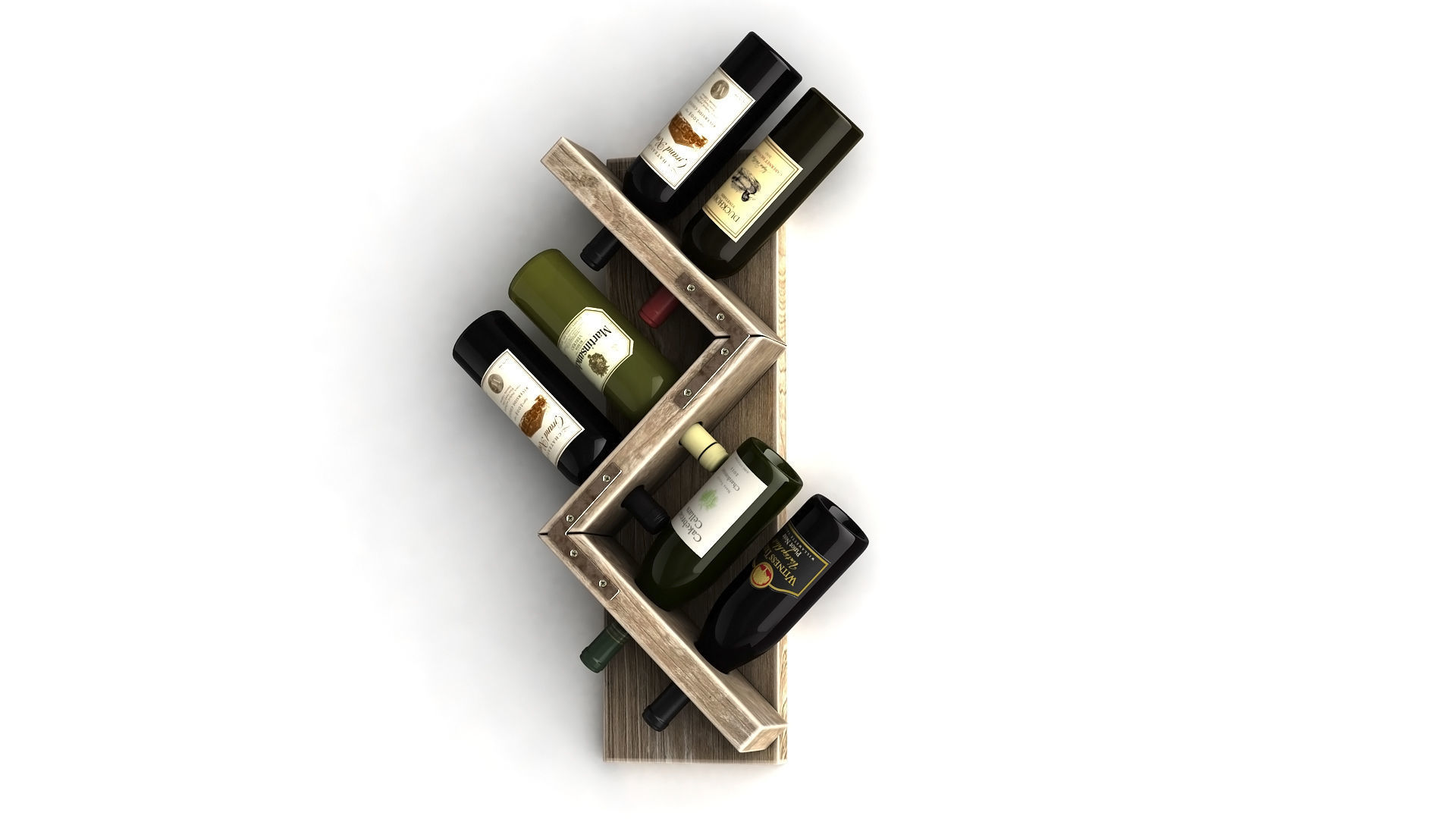Wine Rack 1 3D model_1