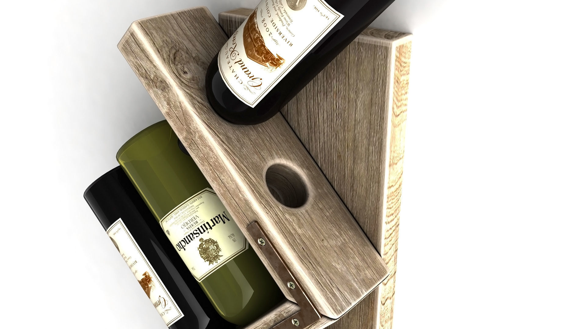 Wine Rack 1 3D model_6