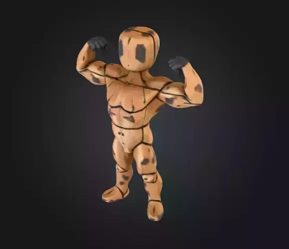 Stylized Muscular Mannequin