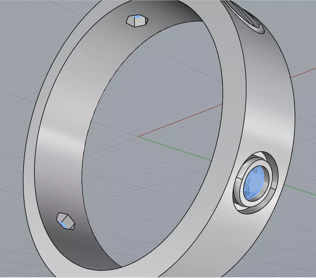 Ring Love 3D print model_3