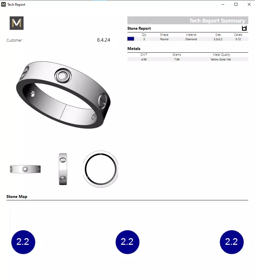 Ring Love 3D print model_5