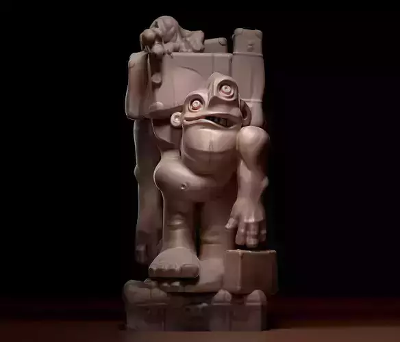 3D Printable model - Man Bags