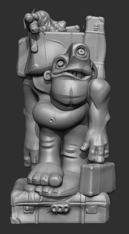 3D Printable model - Man Bags 3D print model_2