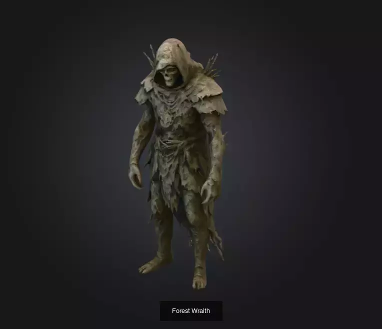 Dark Creatures and Eldritch Horrors 3D Model Collection_7
