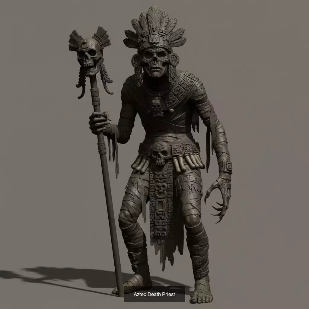 Dark Creatures and Eldritch Horrors 3D Model Collection_5