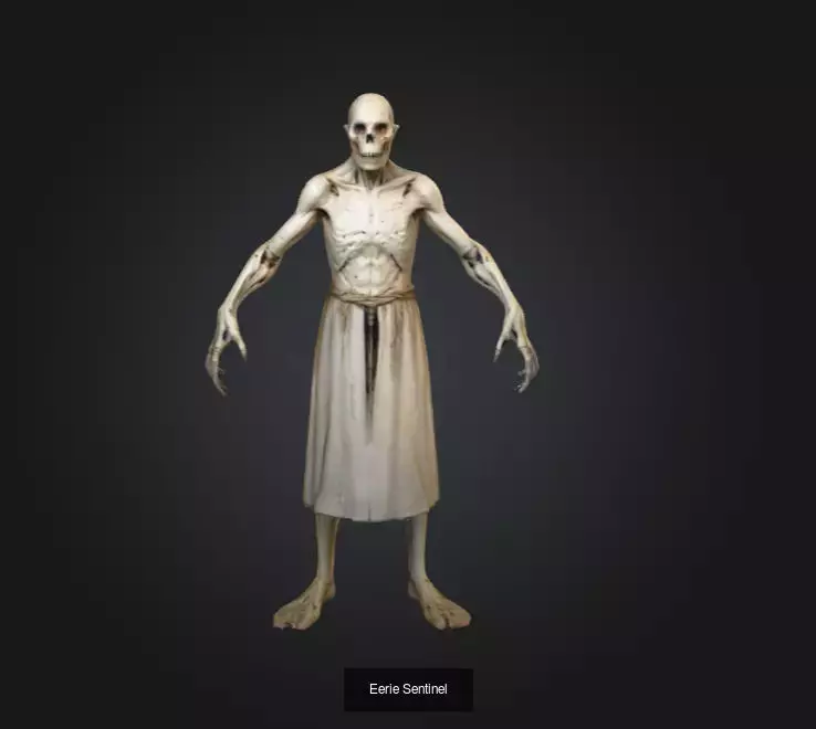 Dark Creatures and Eldritch Horrors 3D Model Collection_12