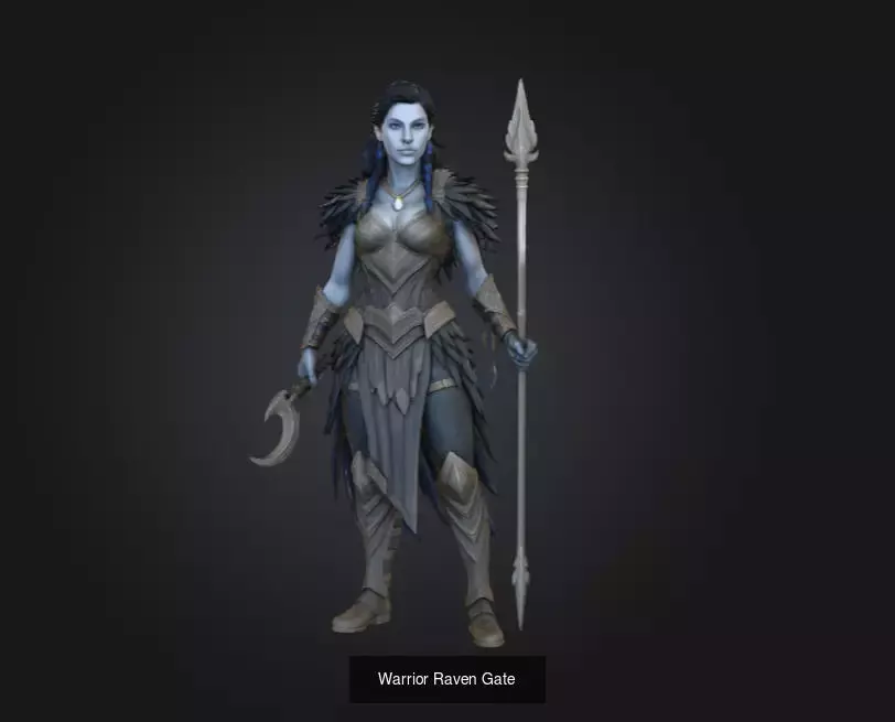 Dark Creatures and Eldritch Horrors 3D Model Collection_8