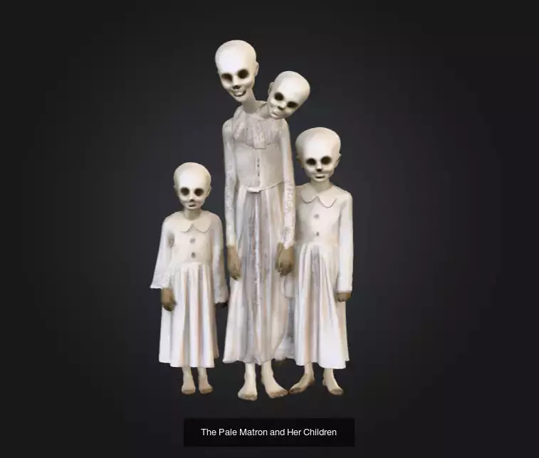 Dark Creatures and Eldritch Horrors 3D Model Collection_2