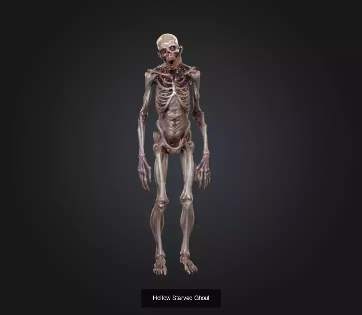 Dark Creatures and Eldritch Horrors 3D Model Collection_3